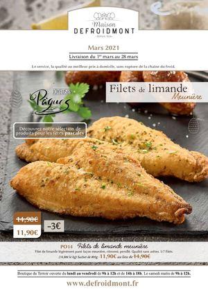 Defroidmont surgeles catalogue joveniaux graphiste nord hauts de france flyers imprimerie avesnes sur helpe