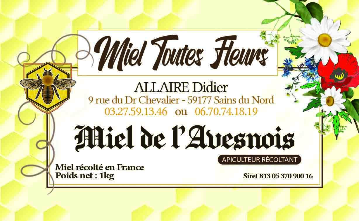 Joveniaux graphiste aulnoye aymerie miel imprimerie autocollant personnalise