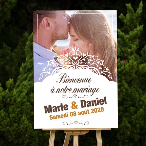 Joveniaux graphiste hauts de france mariage panneau de bienvenue mariage personnalise fourmies avesnes sur helpe 2