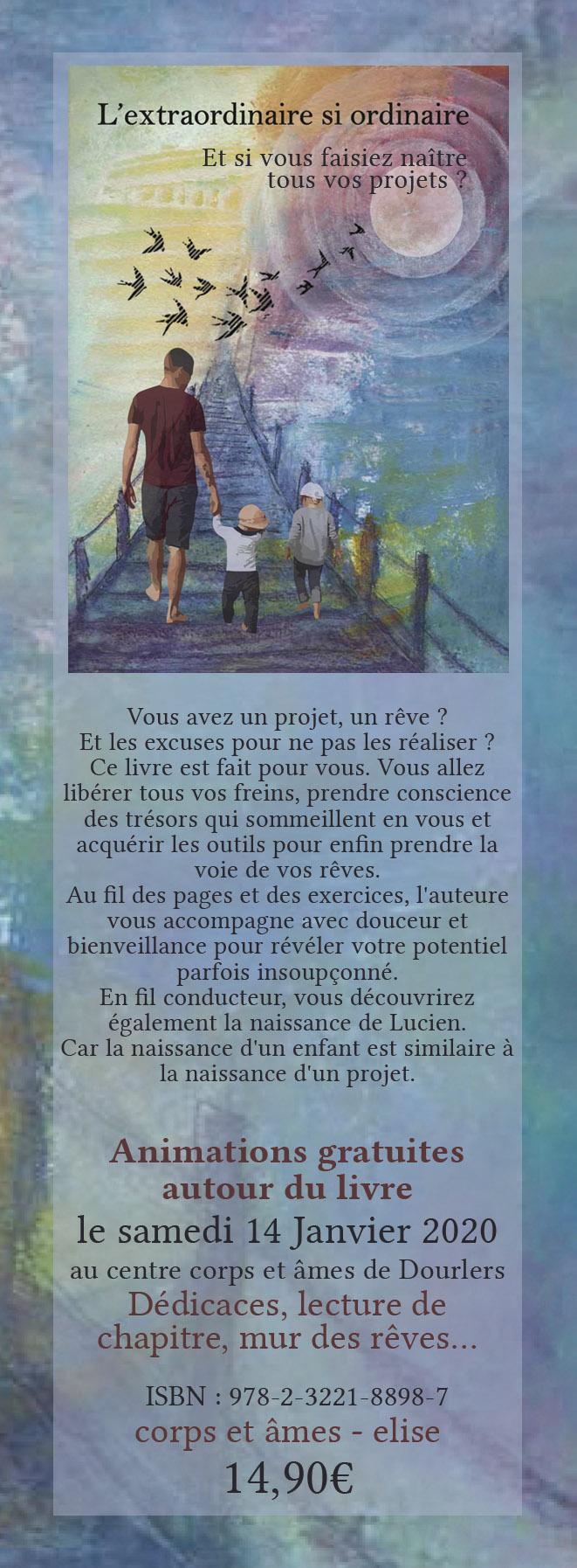 Marque pages - Verso